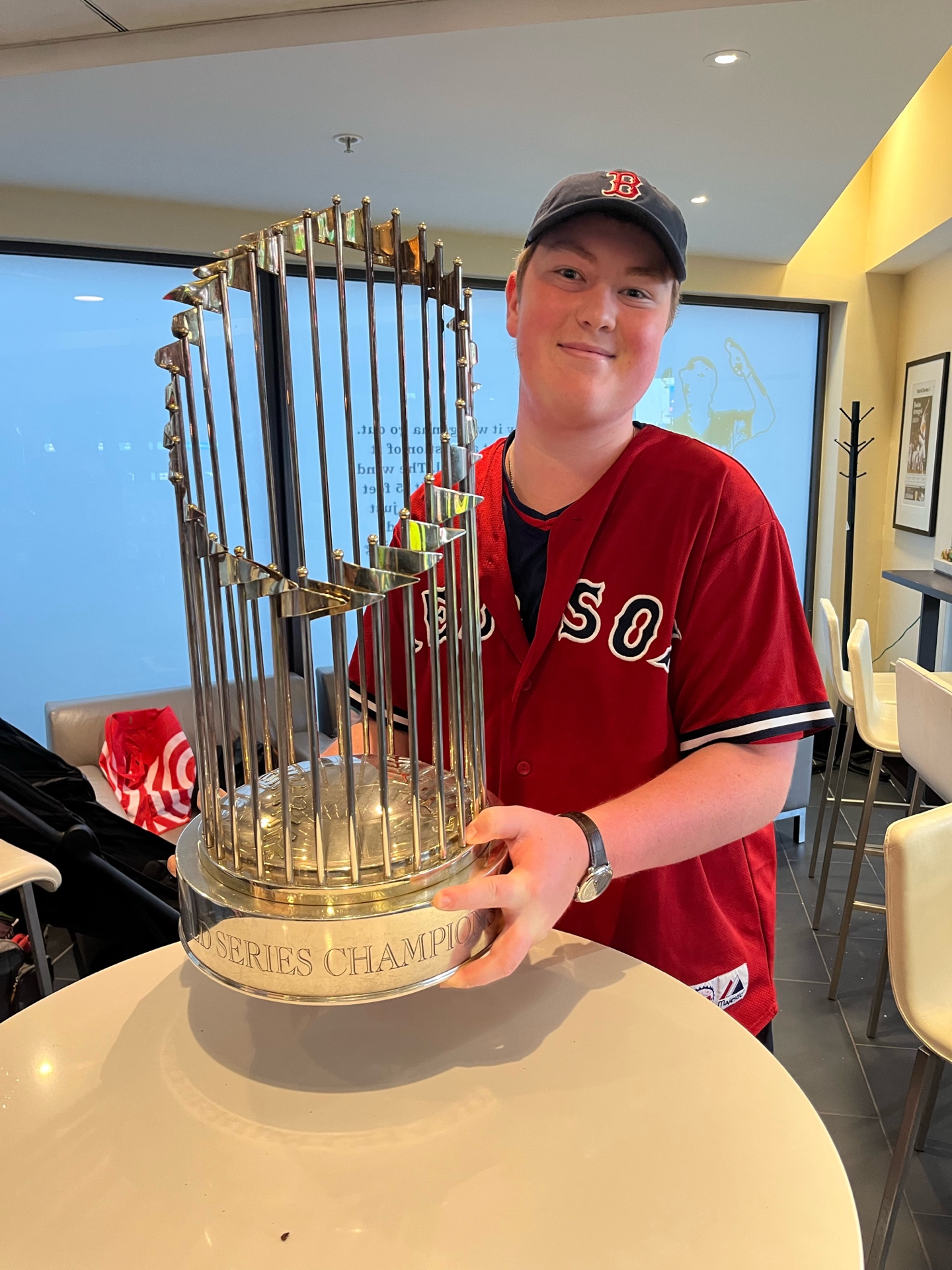 World Series Trophy — Champion Mentality